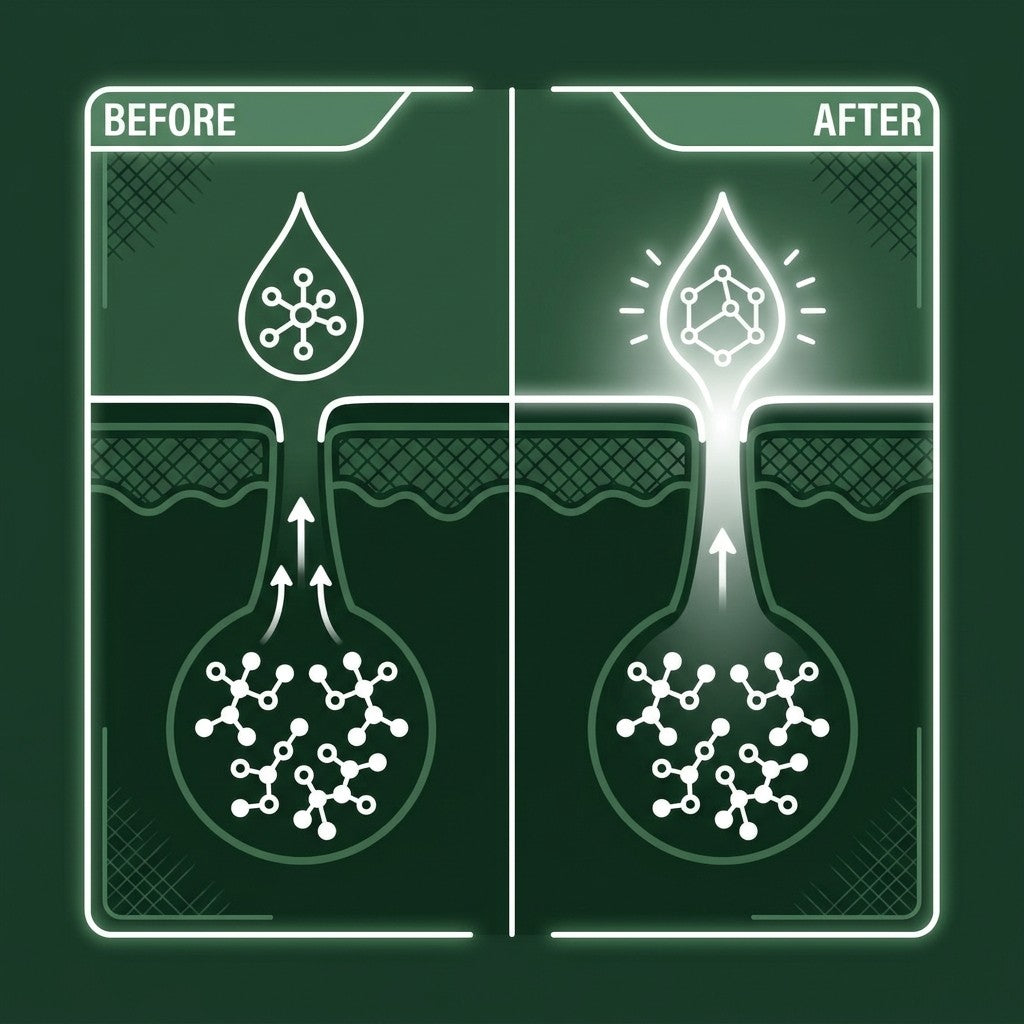 Body odor changing at the source instead of being covered by a spray